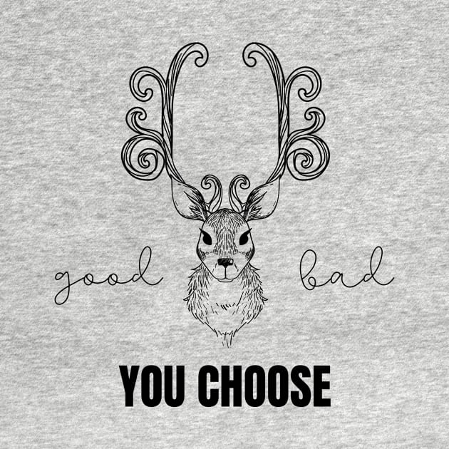 Hopeful Reindeer Good or Bad? You Choose Christmas Gifts Christmas Anticipation Christmas List Santa Claus by nathalieaynie